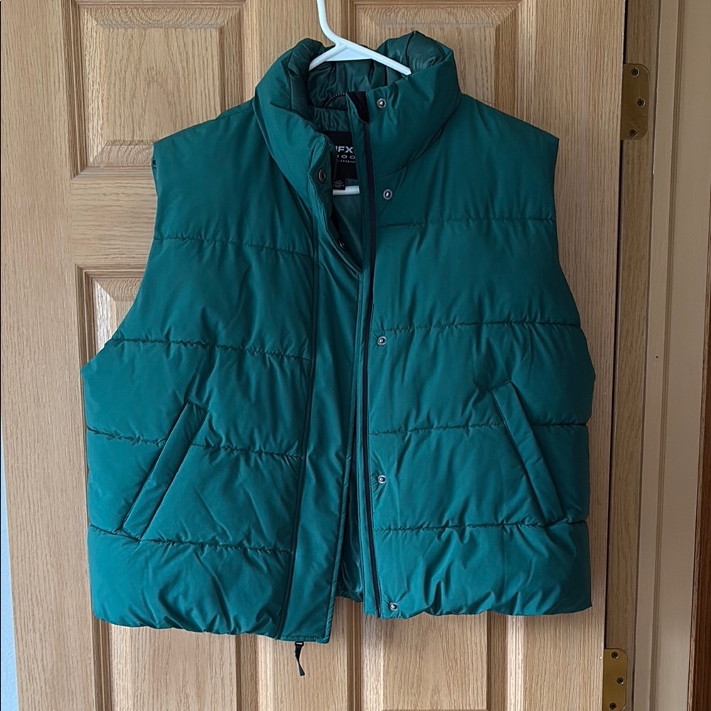 Green Puffer Vest
